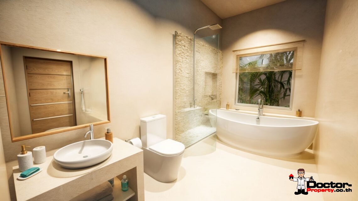 New 2-Bedroom Bali-Style Pool Villa in Bangrak, Koh Samui